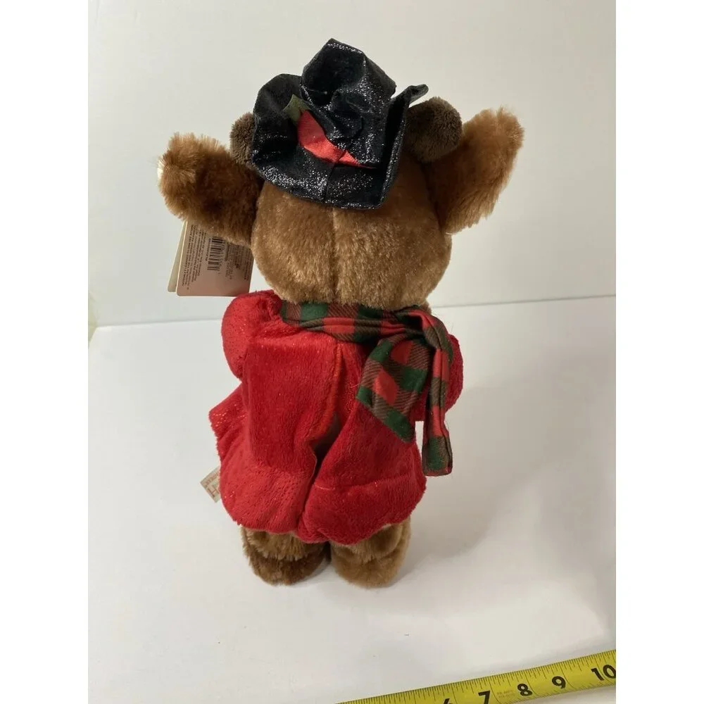 Rudolph the Reindeer Light-Up‎ Musical Plush Plays Saxophone Christmas Dan Dee